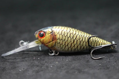 Crankbait Fishing Lure 8g 8cm 3 Meters Depth High End Hooks Wide Wobble with Deep Diving Carp Fishing HC549