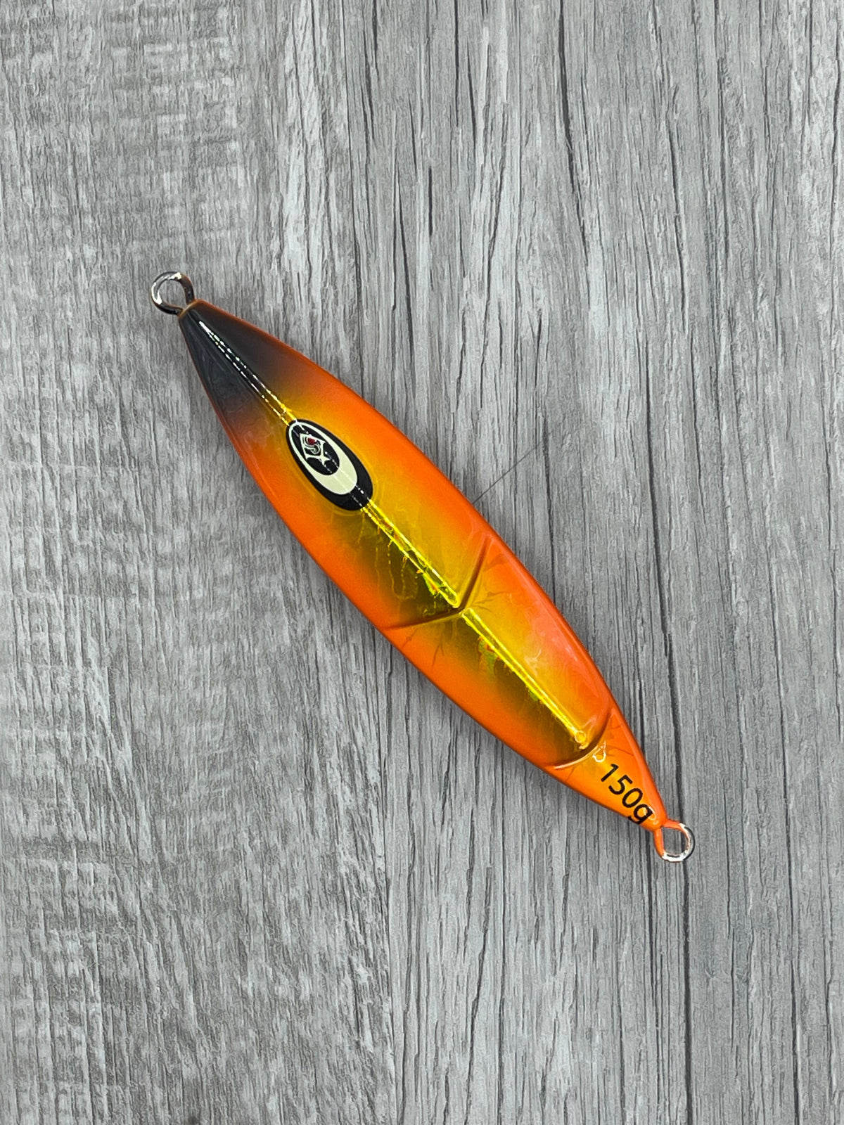 Kraken Jigz Mayhem Orange UV Slow Pitch Jig | 150g & 250g
