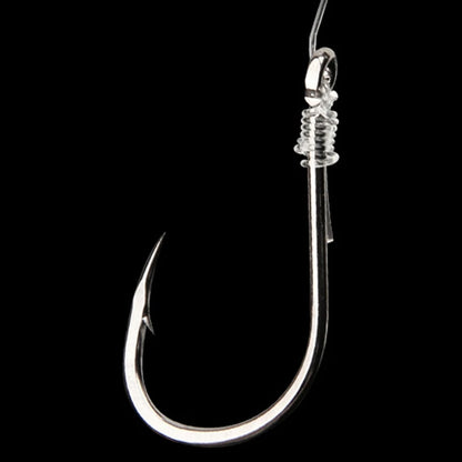 1000 PCS Fishing Hooks Set High Carbon Steel Barbed Fish Hooks for Saltwater and Freshwater