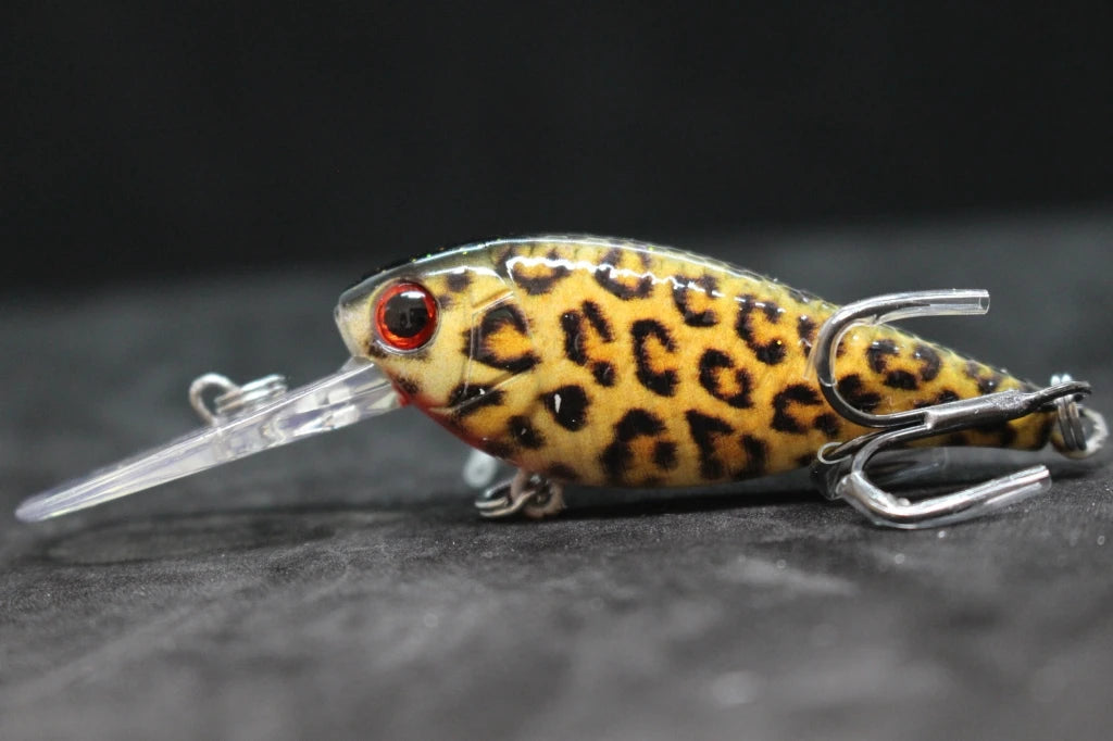 Crankbait Fishing Lure 8g 8cm 3 Meters Depth High End Hooks Wide Wobble with Deep Diving Carp Fishing HC549