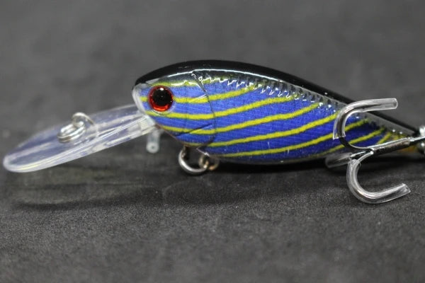 Crankbait Fishing Lure 8g 8cm 3 Meters Depth High End Hooks Wide Wobble with Deep Diving Carp Fishing HC549