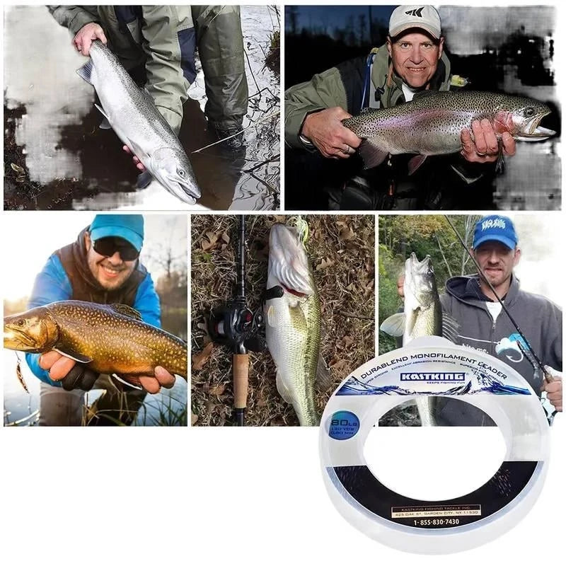 KastKing 20-200LB 110M 0.40-1.40mm Nylon Fishing Line Hot Super Strong Monofilament Nylon Line Good for Boat Fishing