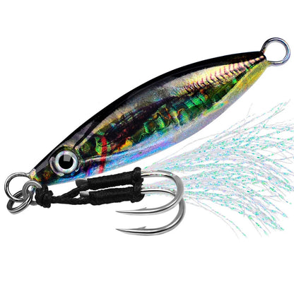 Fast Sinking Metal Spoon Jig Fishing Lure Lures Jigs Spoon Saltwater Artificial Bait Fishing Accessories
