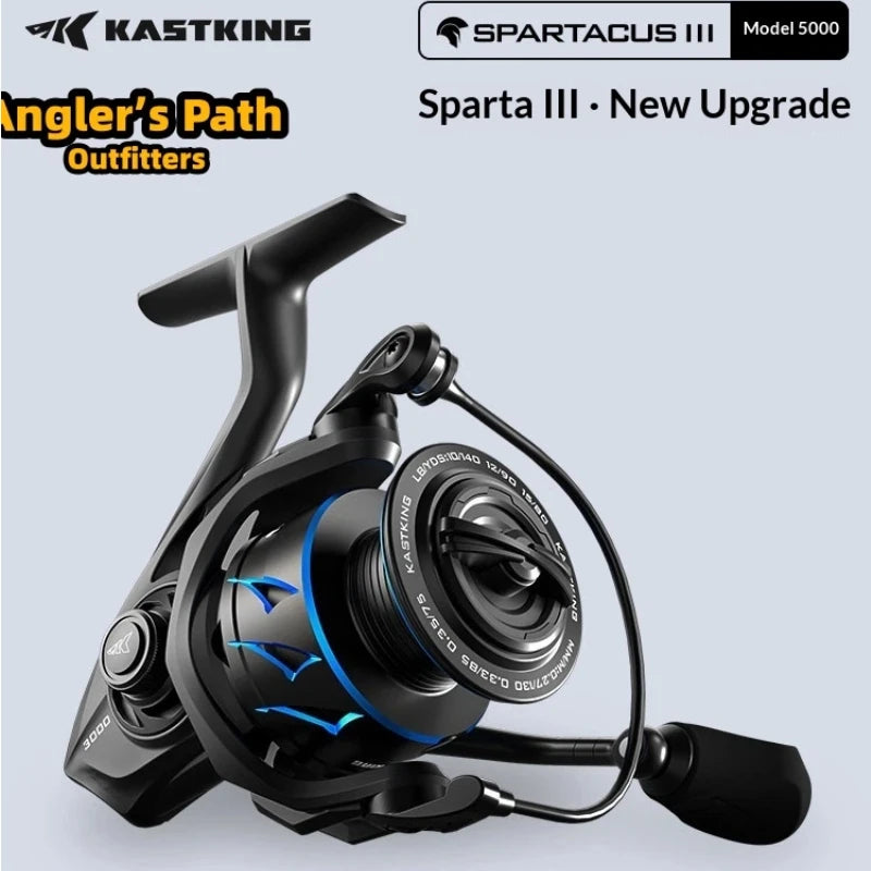 Kastking Sparta 3 Long Cast Spinning Reel Shallow Spool Light Weight High Strength General Purpose Micro Lure Sea Bass Fishing