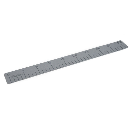 SeaDek 36" Fish Ruler | Storm Grey with SeaDek Logo | Laser-Etched | 3M Adhesive | Closed-Cell EVA Foam | Non-Skid | Peel & Stick