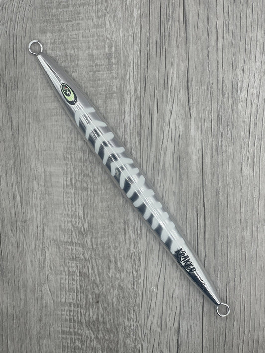 Kraken Jigz Torpedo Silver Surfer Slow Pitch Jig | 400g