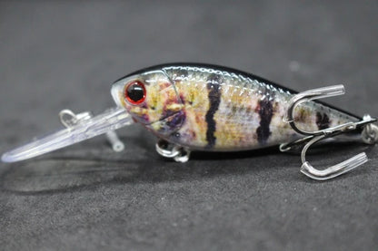 Crankbait Fishing Lure 8g 8cm 3 Meters Depth High End Hooks Wide Wobble with Deep Diving Carp Fishing HC549