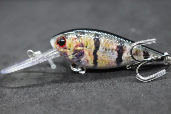 Crankbait Fishing Lure 8g 8cm 3 Meters Depth High End Hooks Wide Wobble with Deep Diving Carp Fishing HC549