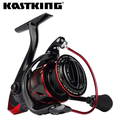KastKing Sharky III Ball Bearings Max Drag Spinning Reel Durable Metal Body Freshwater Saltwater Fishing Reel