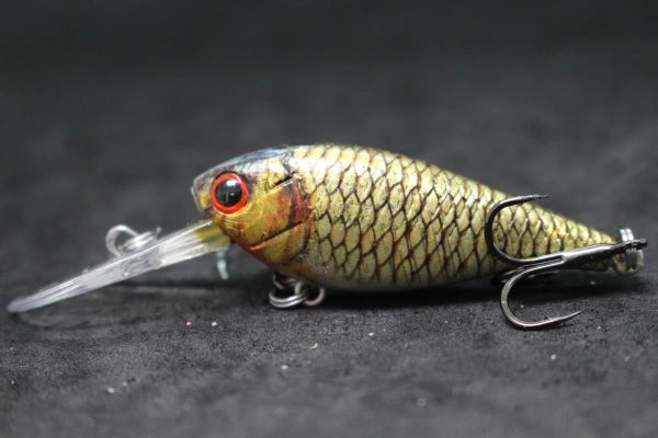 Crankbait Fishing Lure 8g 8cm 3 Meters Depth High End Hooks Wide Wobble with Deep Diving Carp Fishing HC549