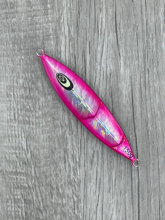 Kraken Jigz Mayhem Pink UV Slow Pitch Jig | 150g & 250g
