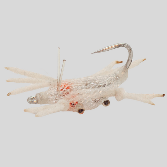 Flymen Alphlexo Crab | Seychelles Crab Fly | Body Tubing Construction | Tungsten & Bead Chain | Weed Guard | #2, #6 & #8 Micro | 19 Variants | Bonefish, Permit & GT | Flymen