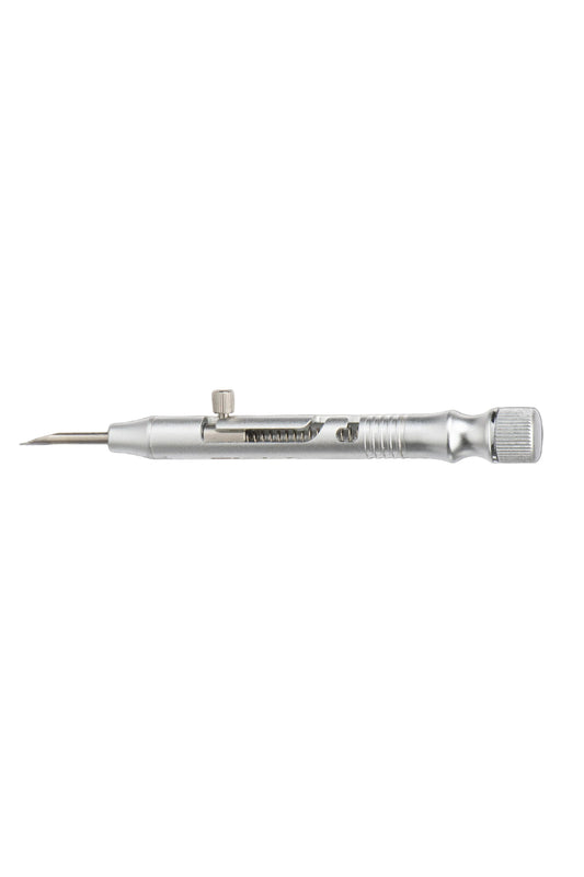 AnglerCo Retractable Venting Tool | Stainless Steel Needle | Barotrauma Relief | Reef Fish Catch-and-Release