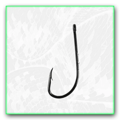 Royal Hooks ROYAL Bait Holder Hooks | 2 Built-In Bait Keeper Pegs | Live Bait, Worms & Natural Bait | #1–8/0 | 10-Pack