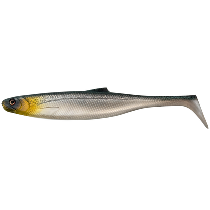 Realistic fish lure on a white background