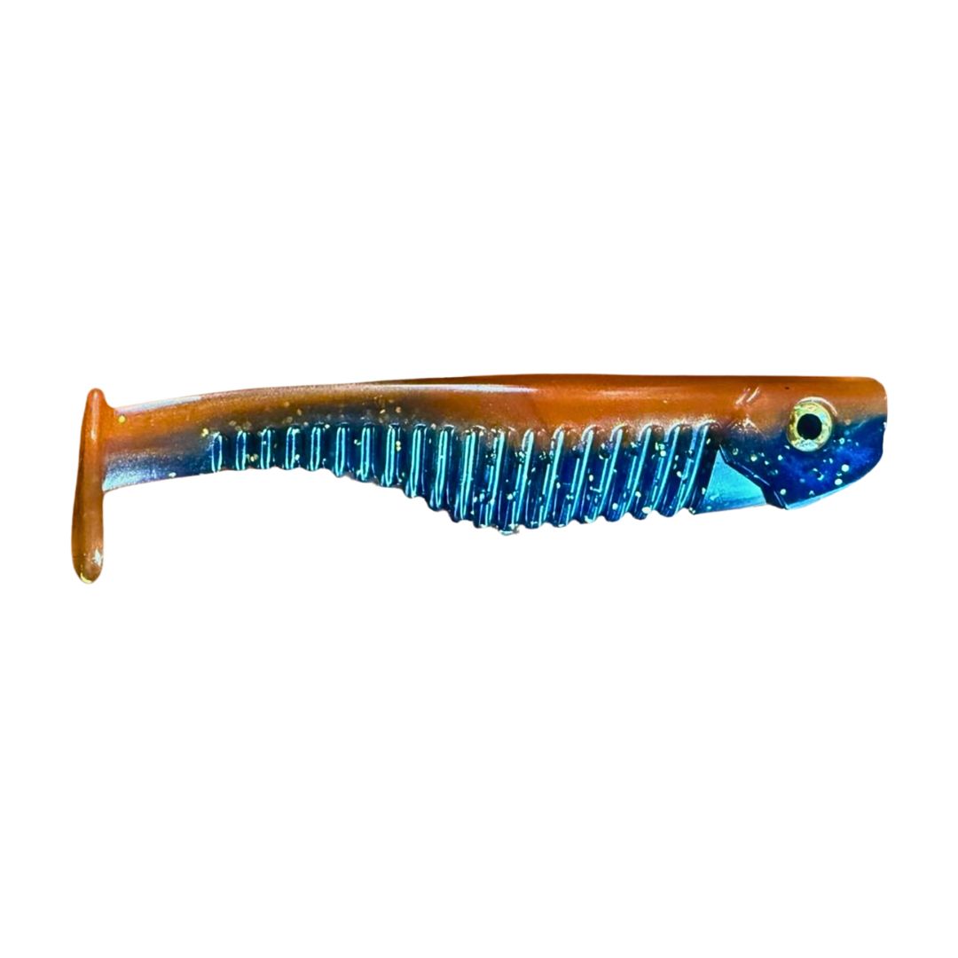 WM Bayou Bone Thug | Soft Plastic Paddle Tail Swimbait for Bass