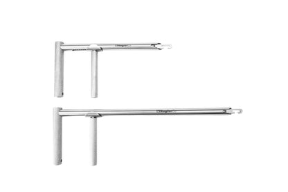 AnglerCo Classic Dehooker | Solid 304 Stainless Steel | Pistol Grip | 8.5" & 13.5" | Heavy-Duty Hook Removal