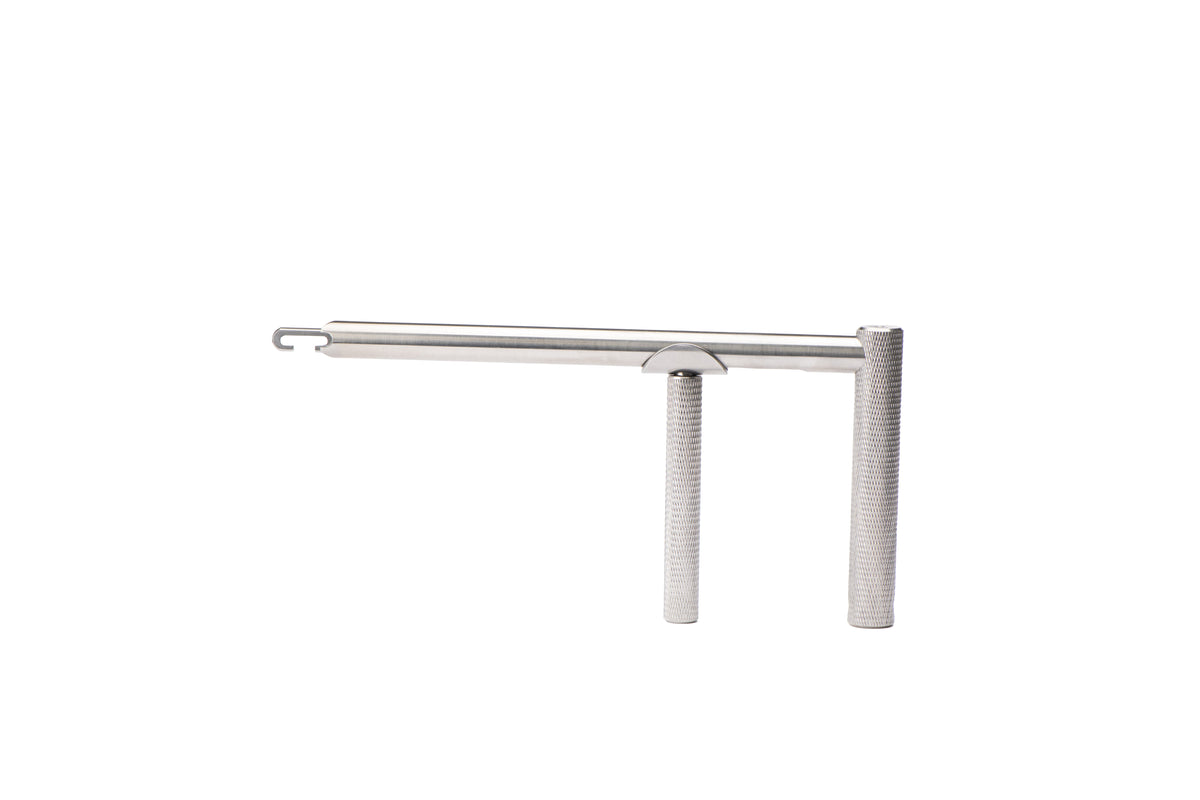 AnglerCo Classic Dehooker | Solid 304 Stainless Steel | Pistol Grip | 8.5" & 13.5" | Heavy-Duty Hook Removal