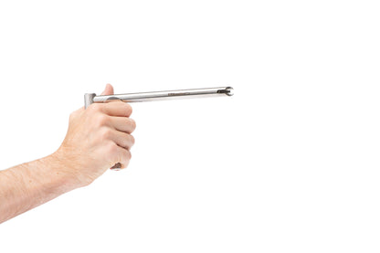 AnglerCo Classic Dehooker | Solid 304 Stainless Steel | Pistol Grip | 8.5" & 13.5" | Heavy-Duty Hook Removal