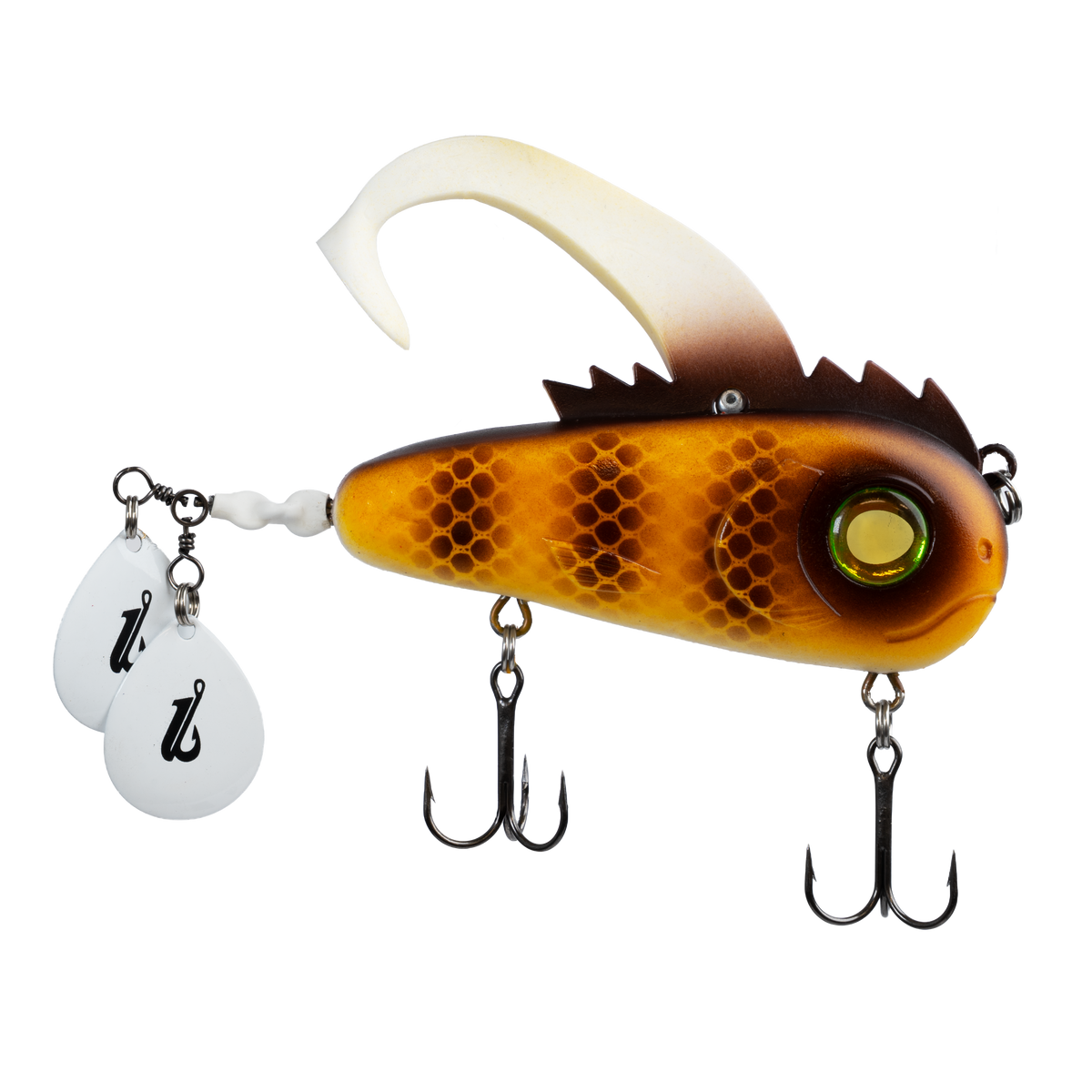 Livingston Lures Critter | EBS Compact Predator Lure for Musky and Pike