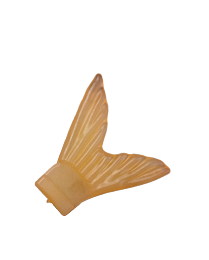 orange fish tail