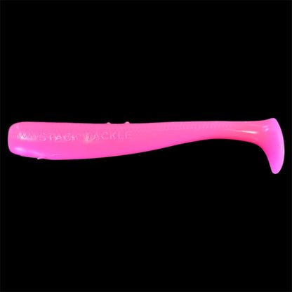 Stack Tackle 5" Tail Clapper | Paddle Tail Swimbait | 5 Per Pack | 5/0 Screwy Head Compatible | Striped Bass, Flounder, Snook | 6 Colors