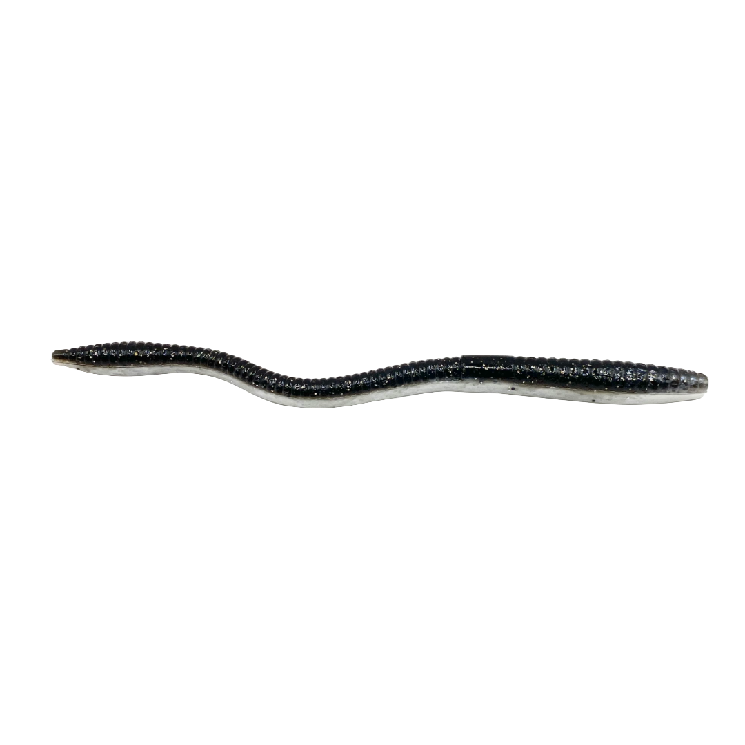 Hendrix Slim Juicy Flat-Sided Worm 6-Inch 8-Pack