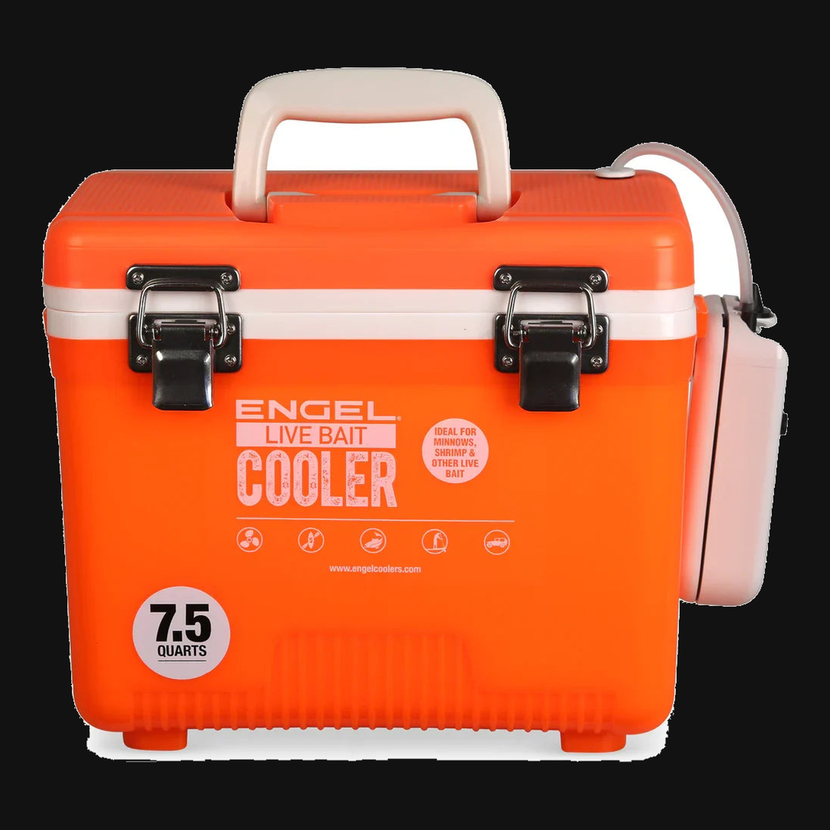 Original 7.5 Quart Live Bait Drybox/Cooler — product view 1