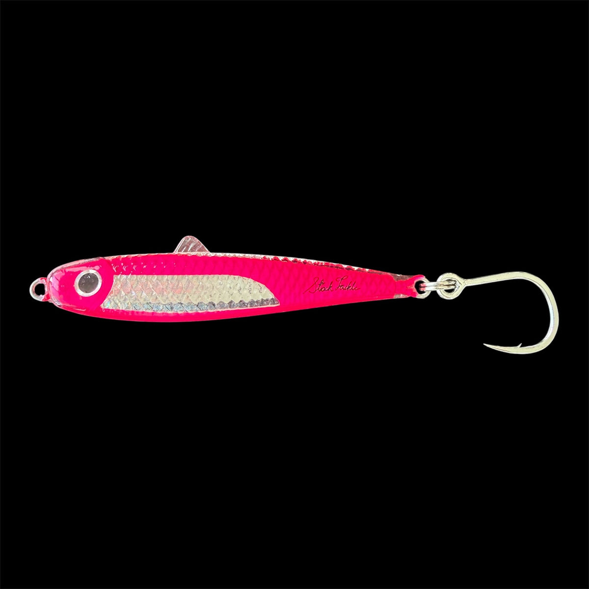 Stack Tackle Chovie Jig | 3/4 oz | BKK Inline Hook | Anchovy Imitation | False Albacore, Striped Bass, Black Sea Bass | 5 Colors