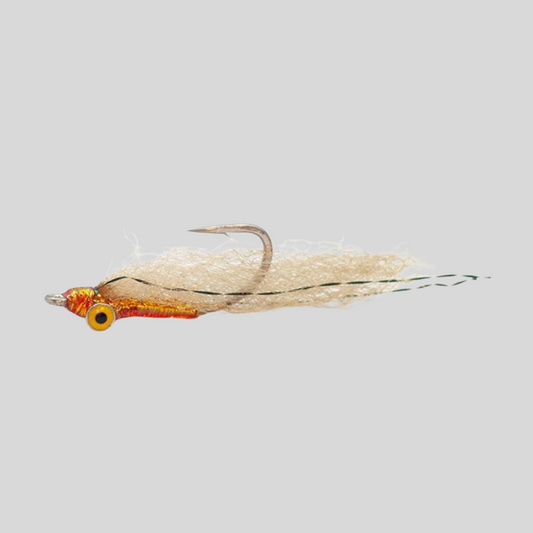 Fish-Skull Xmas Island Special | Christmas Island Bonefish & Trevally Fly | Shrimp & Baitfish Profile | Bead Chain & Dumbbell | #6 & #8 | Tropical Flats | Flymen Fishing Company