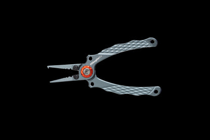AnglerCo Core Series Fisherman's Pliers | Anodized Aluminum | Braid Cutters | Split Ring Tip | Saltwater