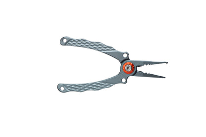 AnglerCo Core Series Fisherman's Pliers | Anodized Aluminum | Braid Cutters | Split Ring Tip | Saltwater