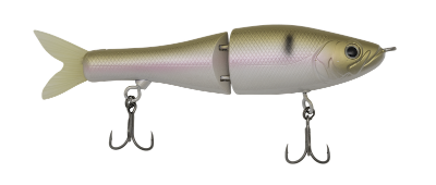 Fishing lure with a detailed design on a white background