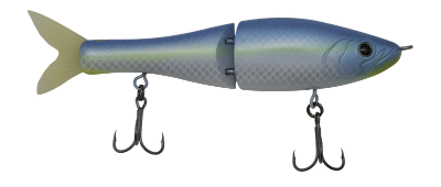 Fishing lure with a detailed design on a white background