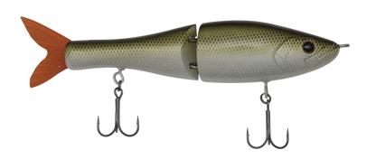 Fishing lure with a detailed design on a white background