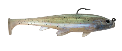 Fishing lure with a detailed design on a white background