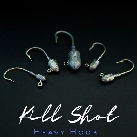 MagicTail Kill Shot Super Strong Bullethead Jig Heads 3-Pack
