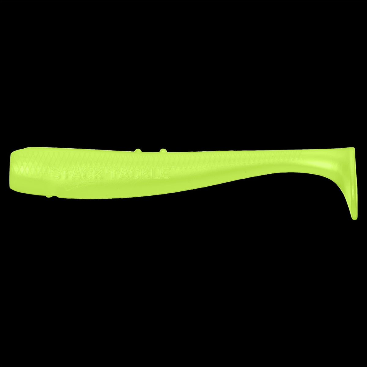 Stack Tackle 5" Tail Clapper | Paddle Tail Swimbait | 5 Per Pack | 5/0 Screwy Head Compatible | Striped Bass, Flounder, Snook | 6 Colors