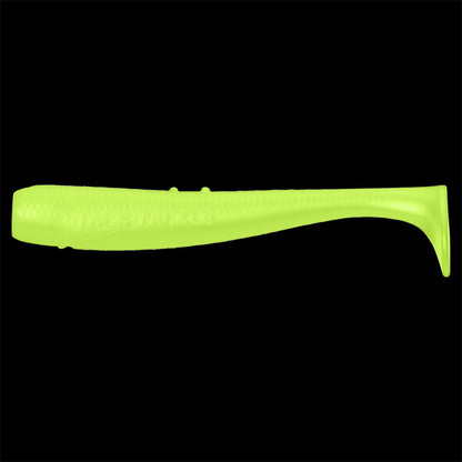 Stack Tackle 5" Tail Clapper | Paddle Tail Swimbait | 5 Per Pack | 5/0 Screwy Head Compatible | Striped Bass, Flounder, Snook | 6 Colors