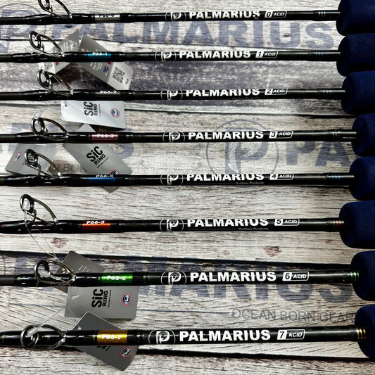 Palmarius P+ Gen 2 Blue EVA Slow Pitch Jigging Rod