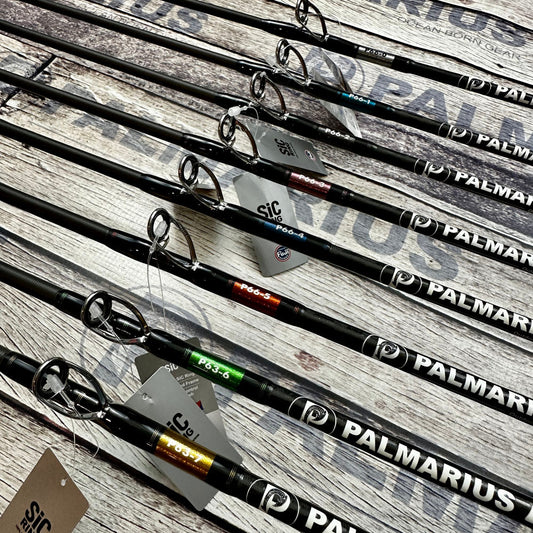 Palmarius P+ Gen 2 Blue EVA Slow Pitch Jigging Rod
