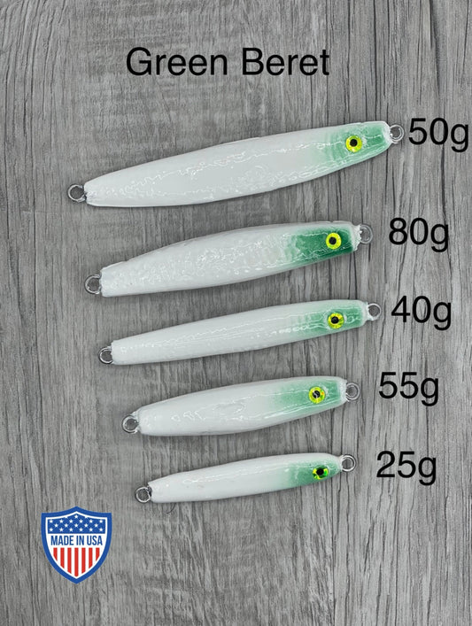 Kraken Jigz Green Beret Micro Jig | Casting & Jigging