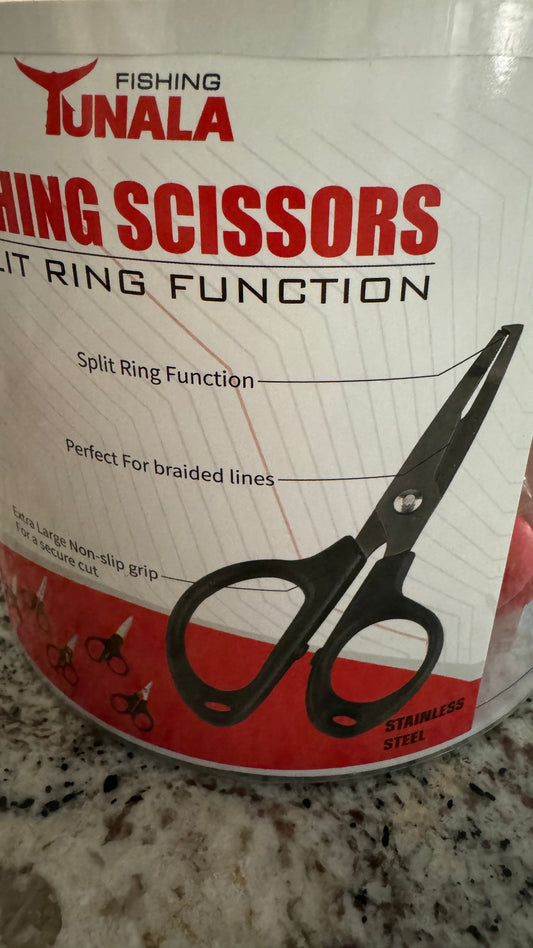 Palmarius 3-in-1 Fishing Scissor, Braid Cutter & Split Ring Opener