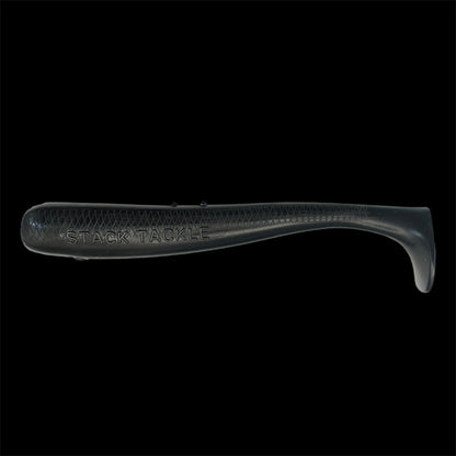 Stack Tackle 5" Tail Clapper | Paddle Tail Swimbait | 5 Per Pack | 5/0 Screwy Head Compatible | Striped Bass, Flounder, Snook | 6 Colors