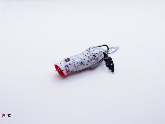 American Snakehead Customs Pop N' Snek Frog | Custom Popping Frog