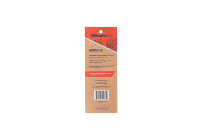 Package of AnglerCo Imposter Jigs on a white background