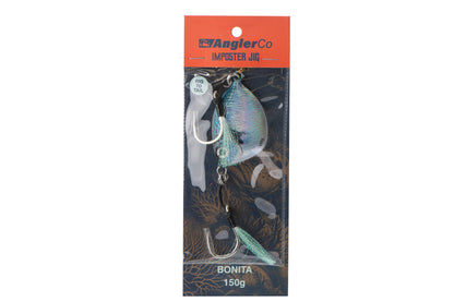 AnglerCo Imposter Jig | Bonita | Dark Purple/Black Flash | Pelagic & Reef | Flutter & Slow Pitch | 30g–600g