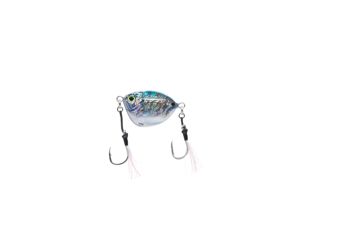 AnglerCo Imposter Jig | Hornbelly Glow-in-the-Dark | Deep Drop & Night Fishing | Flutter & Slow Pitch | 30g–600g