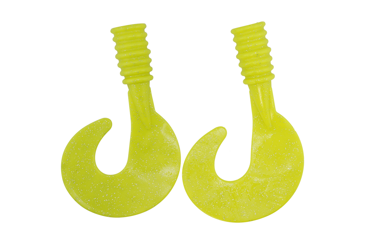 Livingston Lures Kraken Curly Tail Kit | Replacement Grub Tails for Kraken
