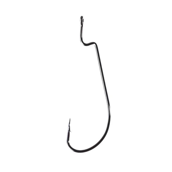 Royal Hooks ROYAL Magnum Offset Worm Hook | Extended Shank | High-Grade Carbon Steel | 6-Pack | 7/0 & 11/0 | Big Swimbaits & Magnum Soft Plastics